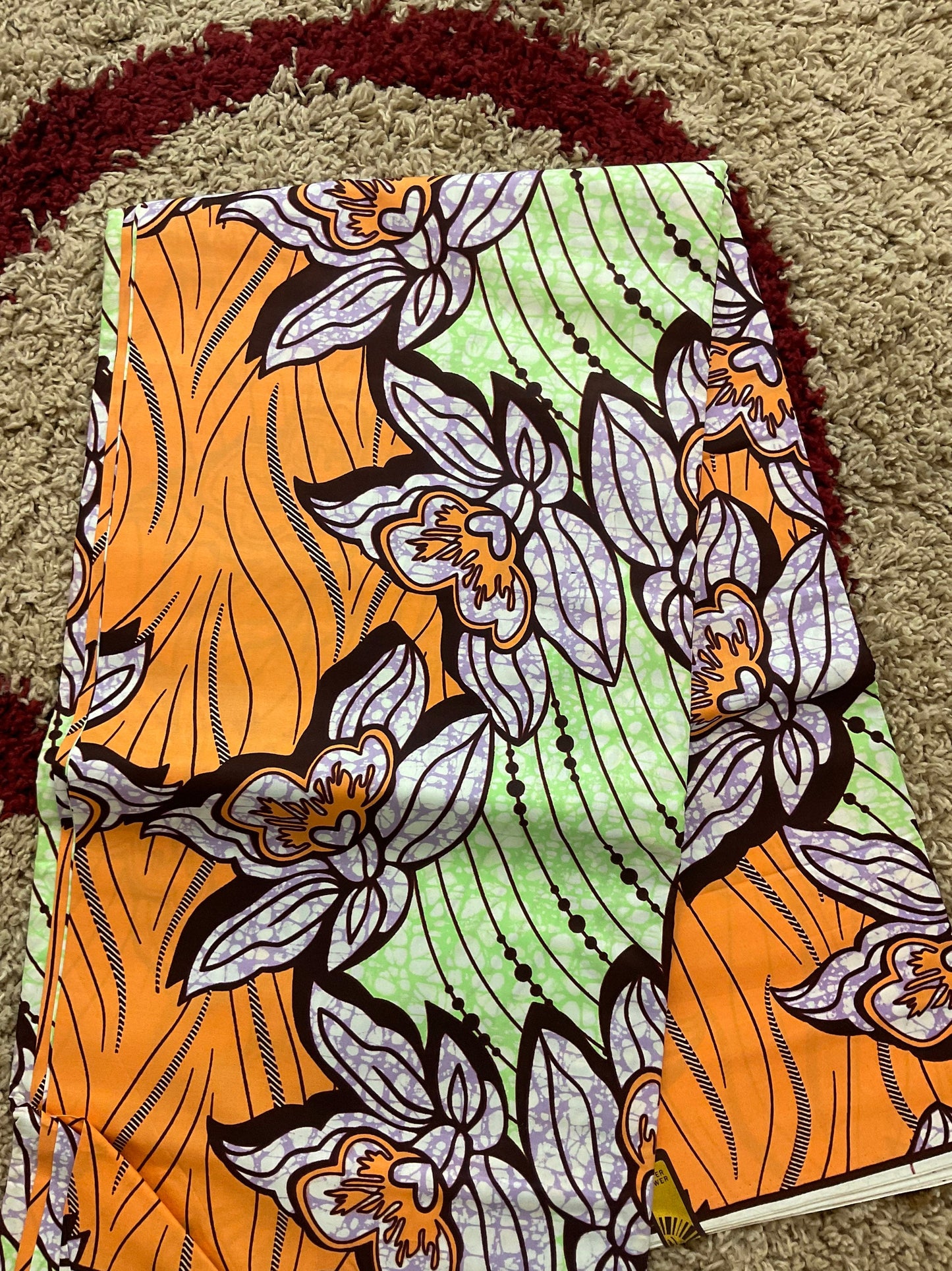 African fabric /African fabric by the yard/ African fabric for sale/Danshiki fabric/African headwrap/African print fabric/fabrics/Mk44