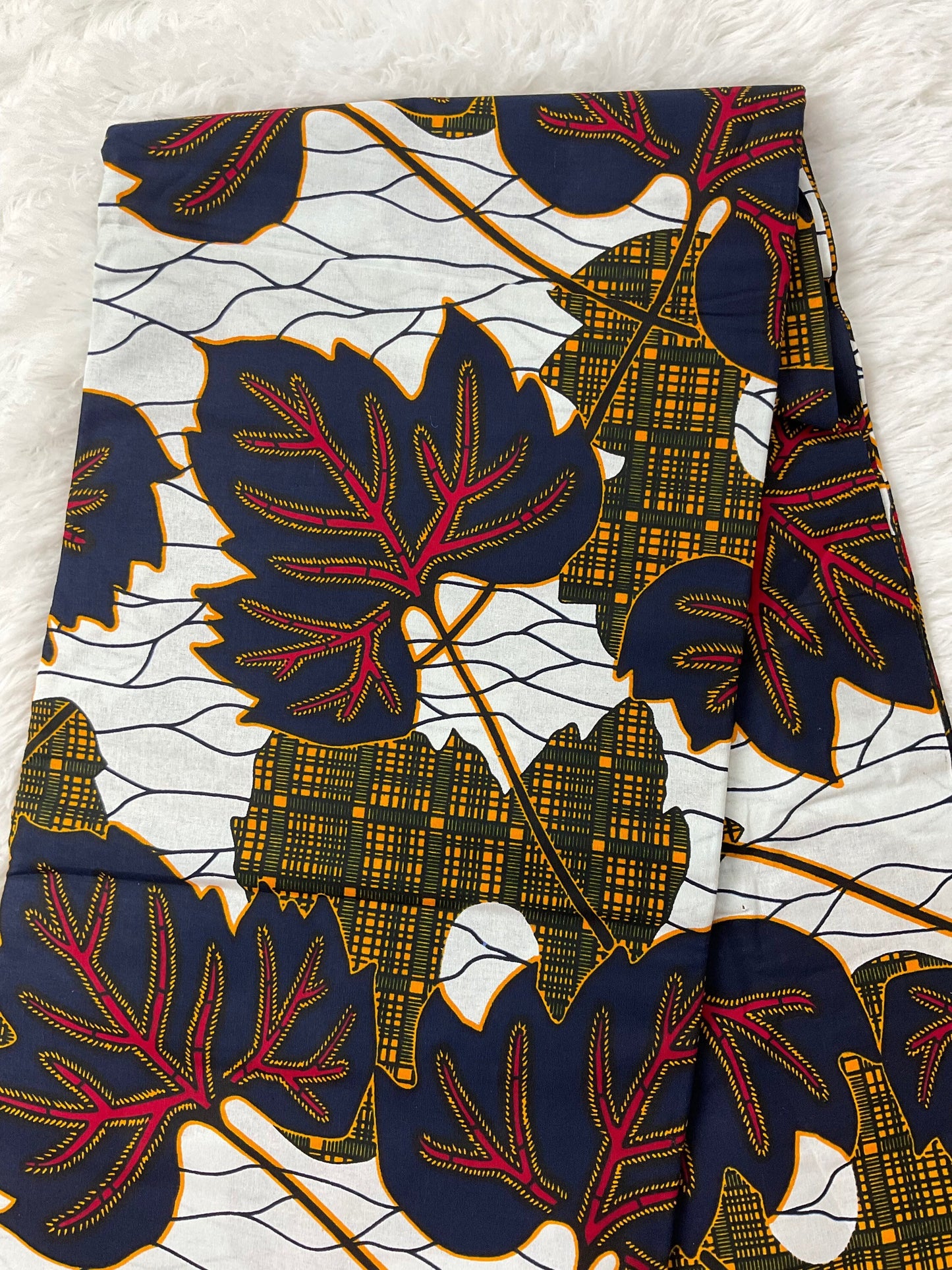 Multicolor African Fabric/African prints/ Ankara fabric/ African fabric per yard/ African fabric for crafts/ African fabri/DK35