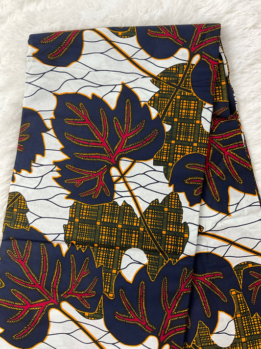 Multicolor African Fabric/African prints/ Ankara fabric/ African fabric per yard/ African fabric for crafts/ African fabri/DK35