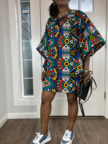 African Dress/Plus Size Dress/Dress/African Clothing/PK4