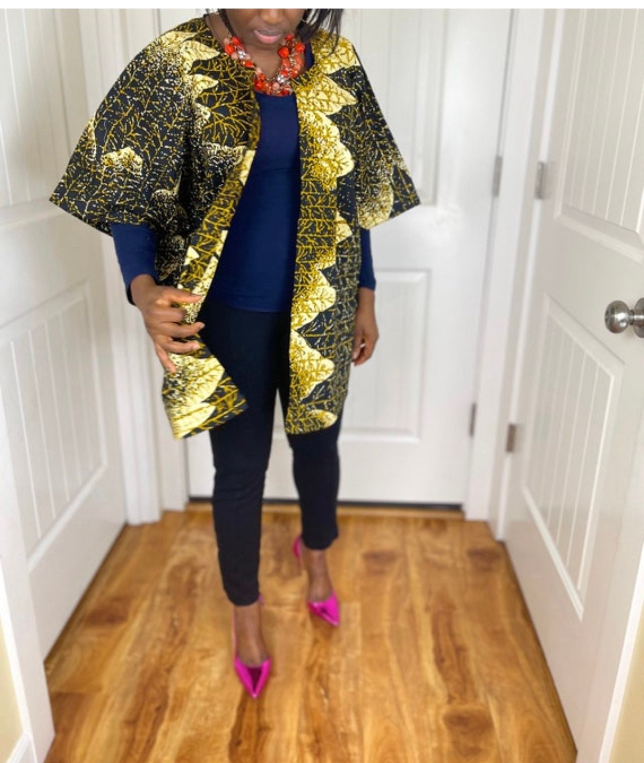 African women clothing/Danshiki Poncho/Poncho/Oversized kimono/African jacket/Ready to ship kimono/Ankara kimono/African top/African duster