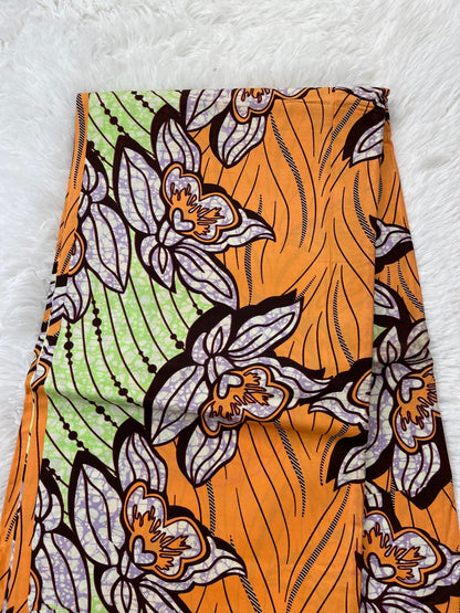 African fabric /African fabric by the yard/ African fabric for sale/Danshiki fabric/African headwrap/African print fabric/fabrics/Mk44