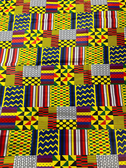 African fabric /African fabric by the yard/ African fabric for sale/Danshiki fabric/African headwrap/African print fabric/fabrics/Mk44