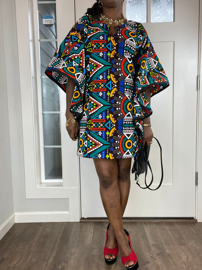African Dress/Plus Size Dress/Dress/African Clothing/PK4