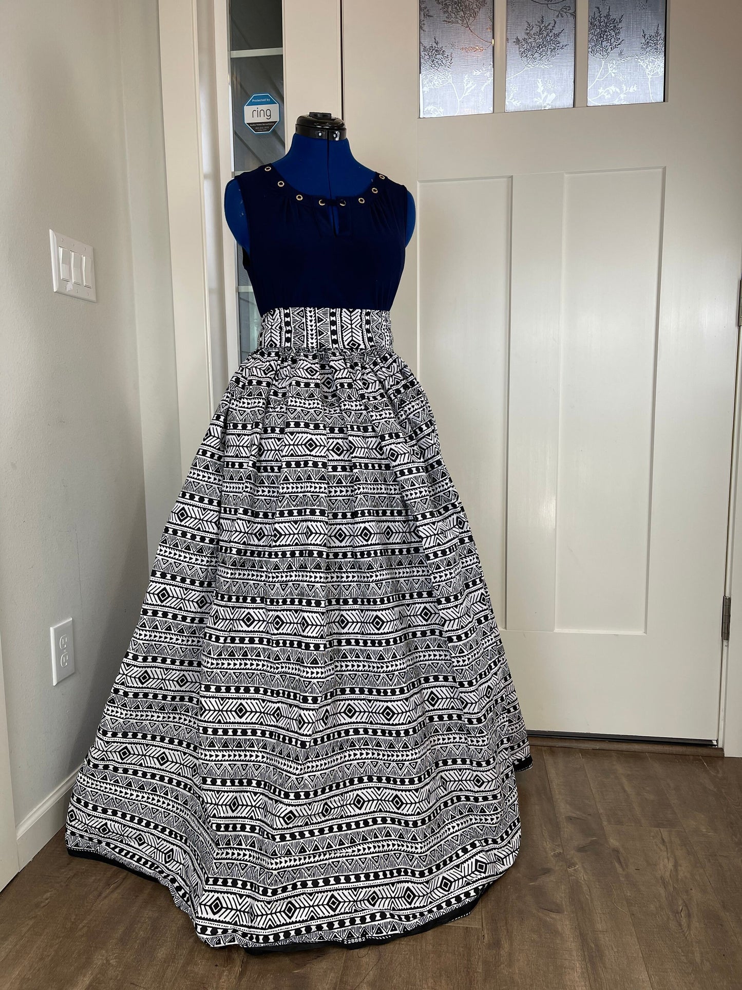 African Skirt/Ankara Skirt/African Clothing/VA34