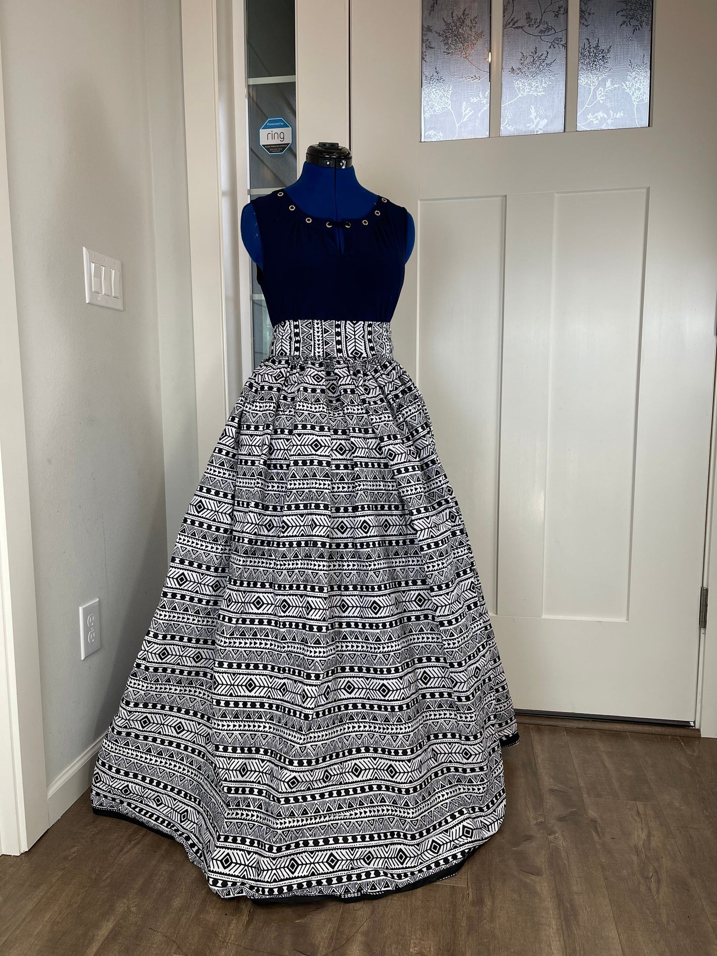 African Skirt/Ankara Skirt/African Clothing/VA34