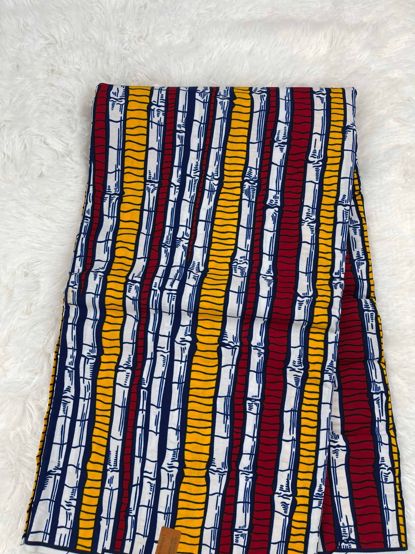 Multicolor African Fabric/African prints/ Ankara fabric/ African fabric per yard/ African fabric for crafts/ African fabri/DK08