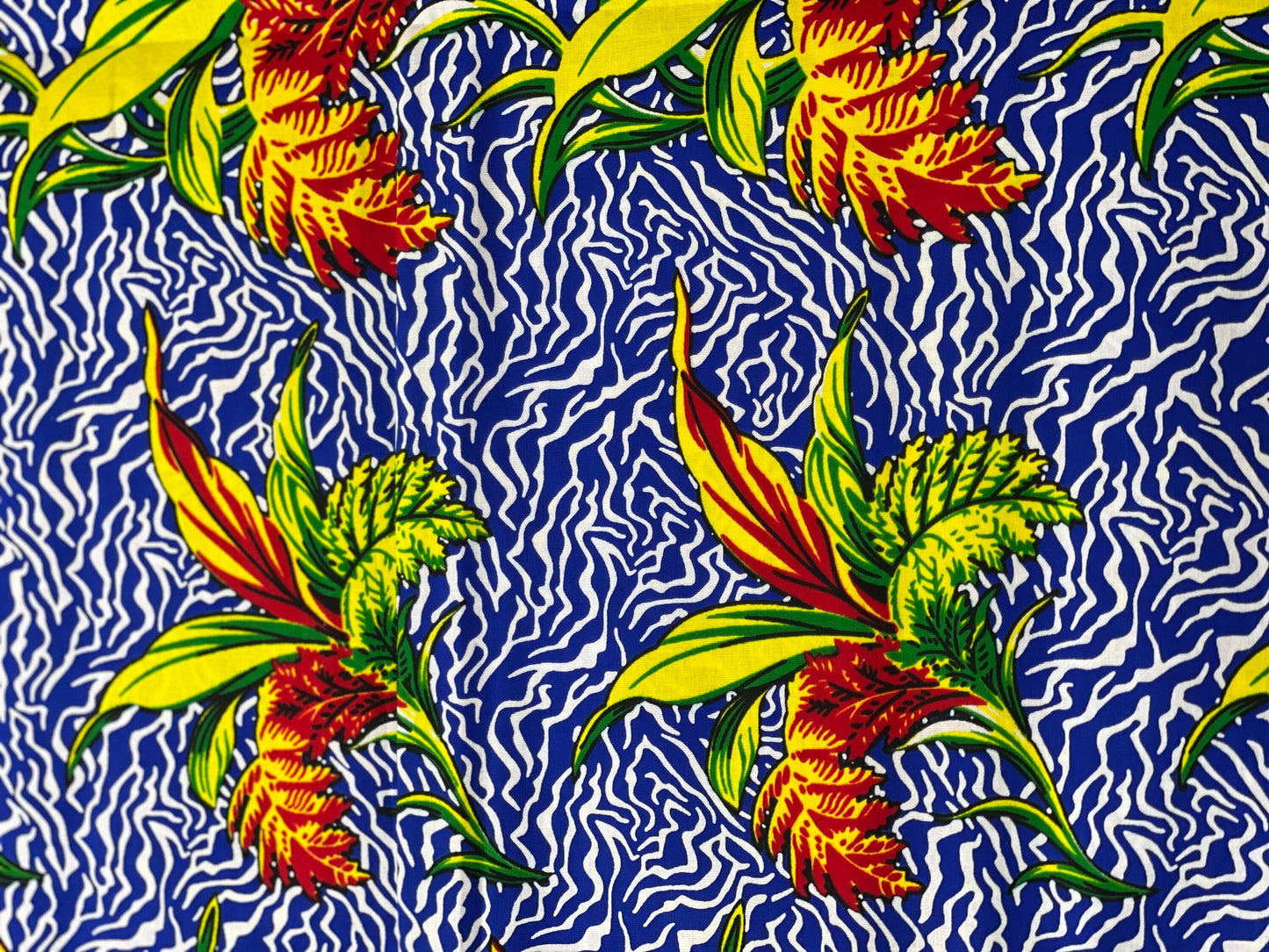 African Fabric/African/African fabric per yard/ African fabric for crafts/ African fabri/DK19/Ankara-Lemon Wine Floral Design/African Dress
