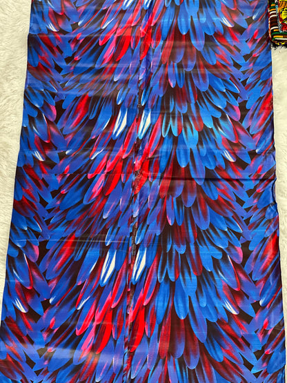 African Fabric/African prints/ Ankara fabric/ African fabric by the yard/African fabric/ African fabric 6 yards/Mk118