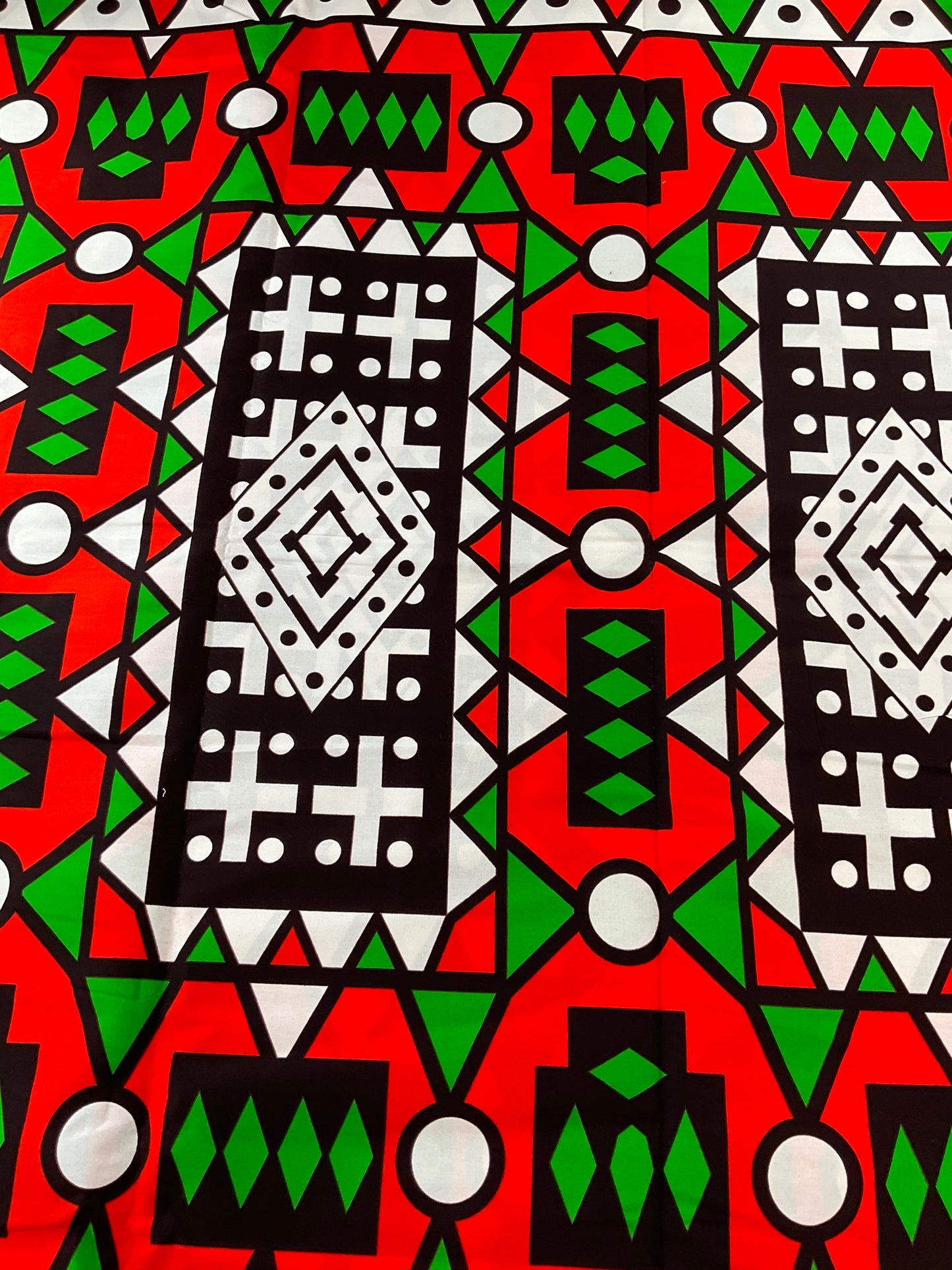 Green, black, white African Fabric/African prints/ Ankara fabric/ African wax/African fabric/ African fabric 6 yards/CK68/ African headwrap
