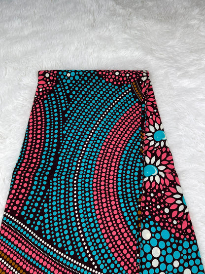 African Print/African Fabric/Ankara Print/Ankara Fabric/Ankara By The Yard/African Print Fabric/Crafts Fabric/MK407/Cotton/African Clothing/