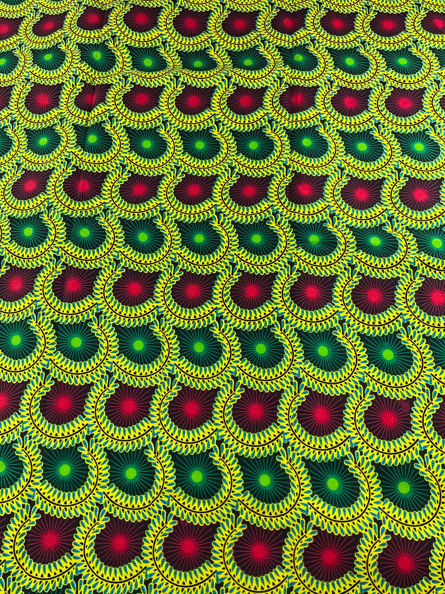 Green and wine African Fabric/African prints/ Ankara fabric/ African fabric by the yard/African fabric/ African fabric 6 yards/MK114