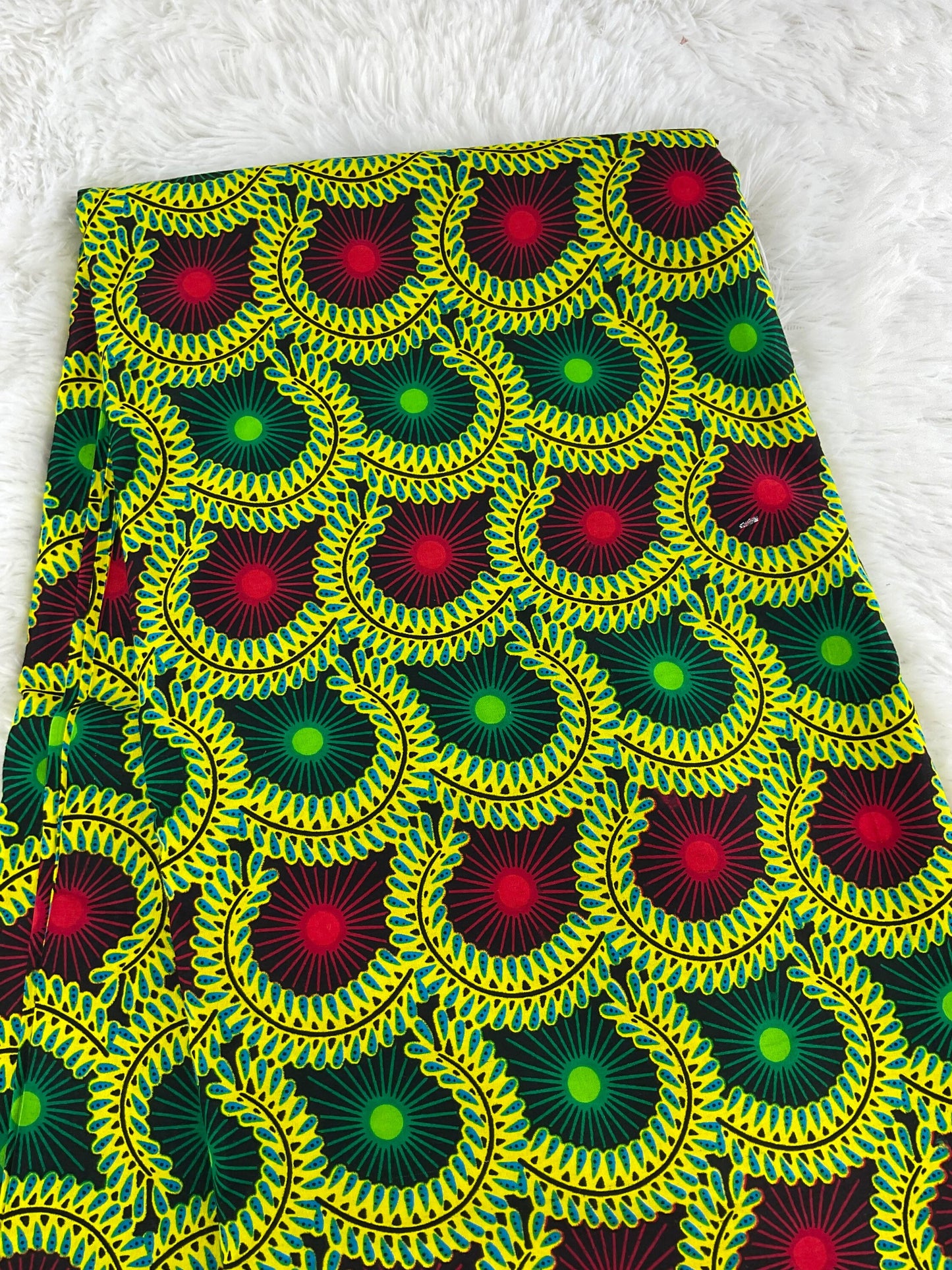 Green and wine African Fabric/African prints/ Ankara fabric/ African fabric by the yard/African fabric/ African fabric 6 yards/MK114