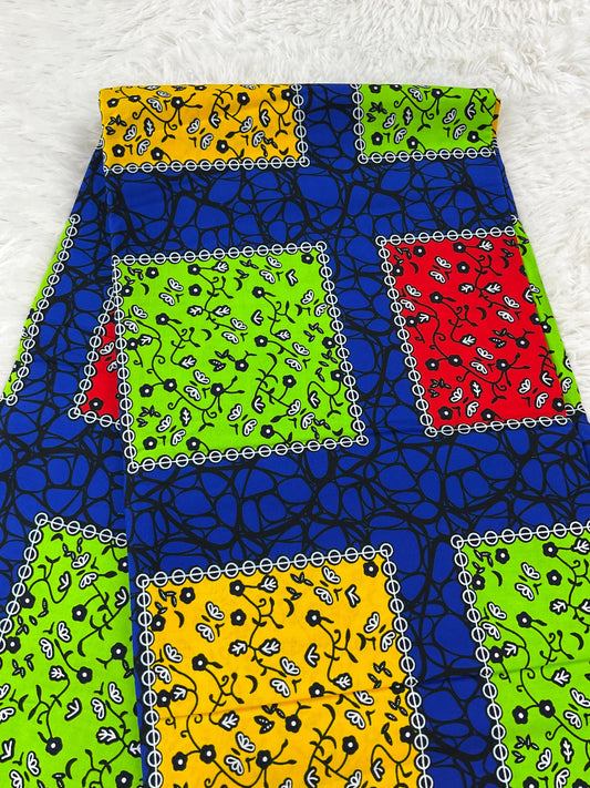 African Fabric/African prints/ Ankara fabric/ African wax/Hollandais/Black and pink African fabric/ African fabric 6 yards/MK418
