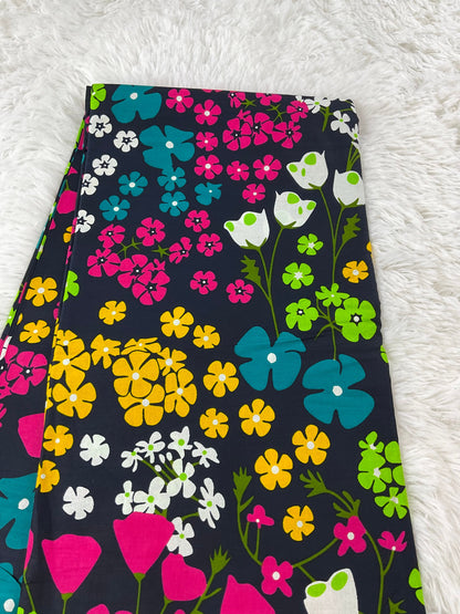 African Fabric/African prints/ Ankara fabric/ Wax print/ African fabric for crafts/ African headwrap/ African clothing/MK908F