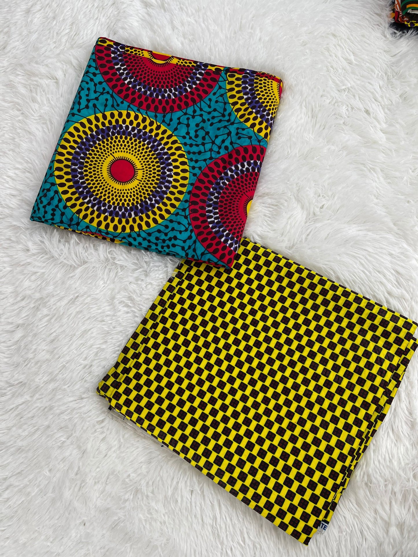 Mix and matched African Fabric/African prints/ Ankara fabric/ African fabric by the yard/ Wax prints/ African fabric for appare/MK432x