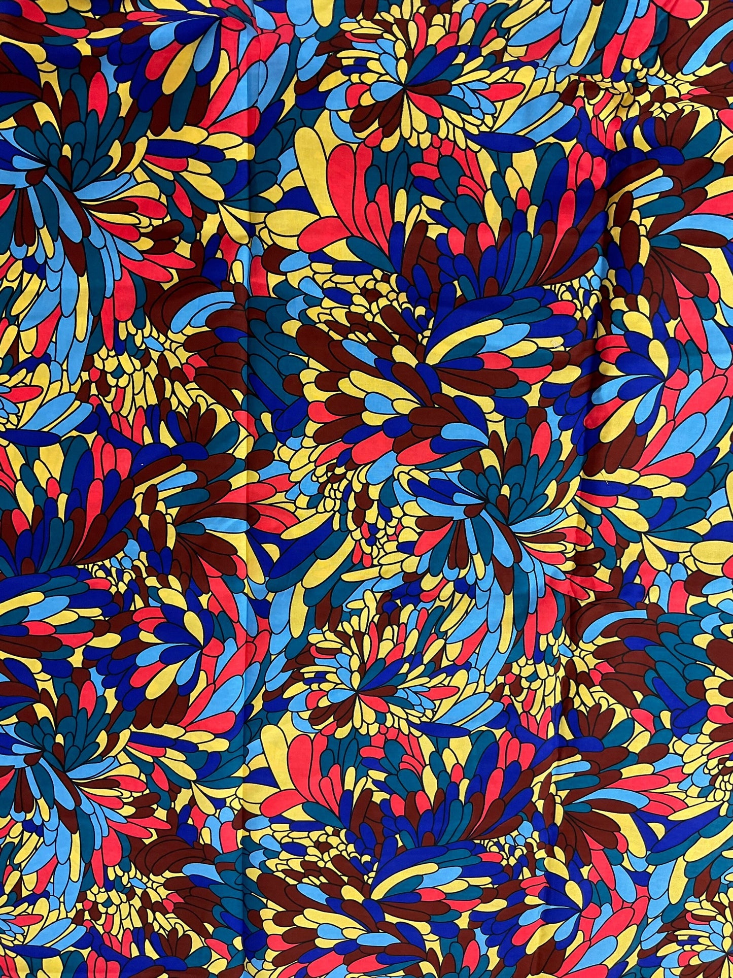 Multicolor African Fabric/African prints/ Ankara fabric/ African fabric per yard/ African fabric for crafts/ African fabri/FG51b/Maxi skirt