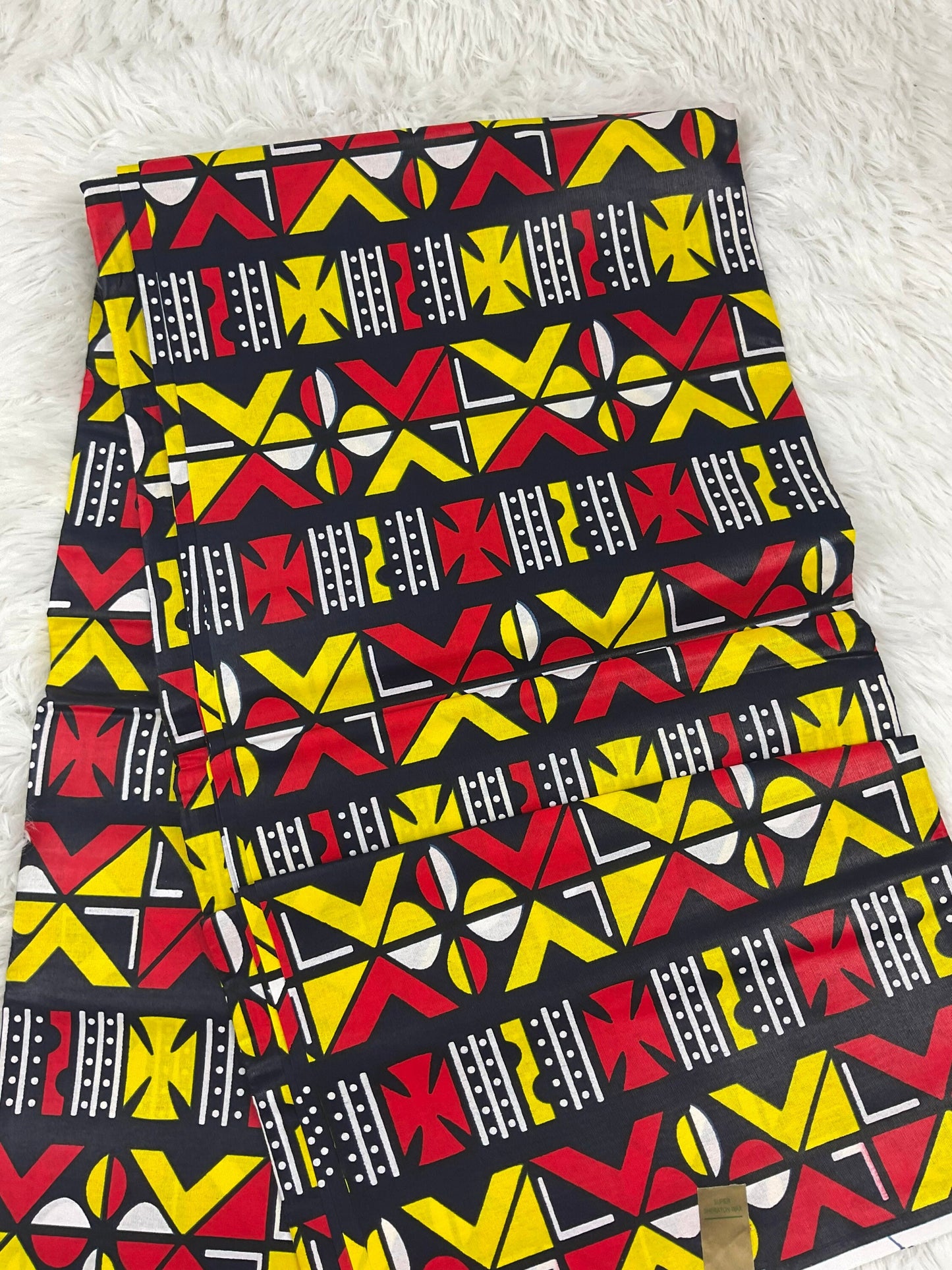 Red and black African Fabric/African prints/ Ankara fabric/ African fabric per yard/ African fabric for crafts/ African fabri/FG05