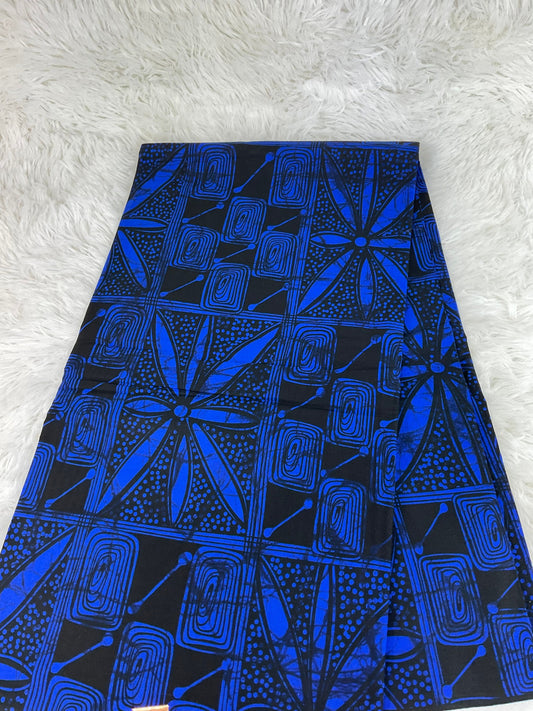 African Fabric/African prints/ Ankara fabric/ African wax/Kitenge fabric/African prints/African fabric/MK168/Blue Fabric