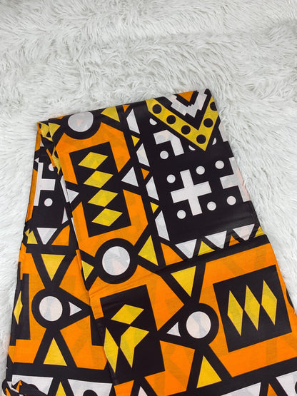 African Fabric/African prints/ Ankara fabric/ African fabric per yard/ African fabric for crafts/ African fabri/DK30/