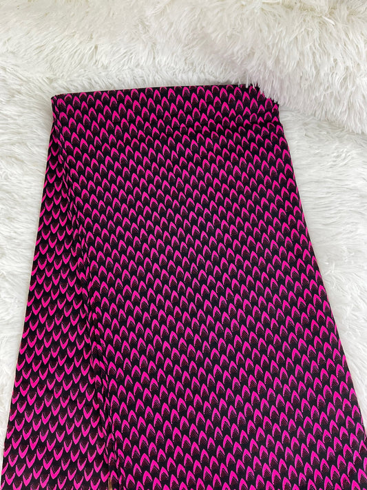 African Fabric/African prints/ Ankara fabric/ African fabric per yard/ African fabric for crafts/ African fabri/DK10/Pink Fabric