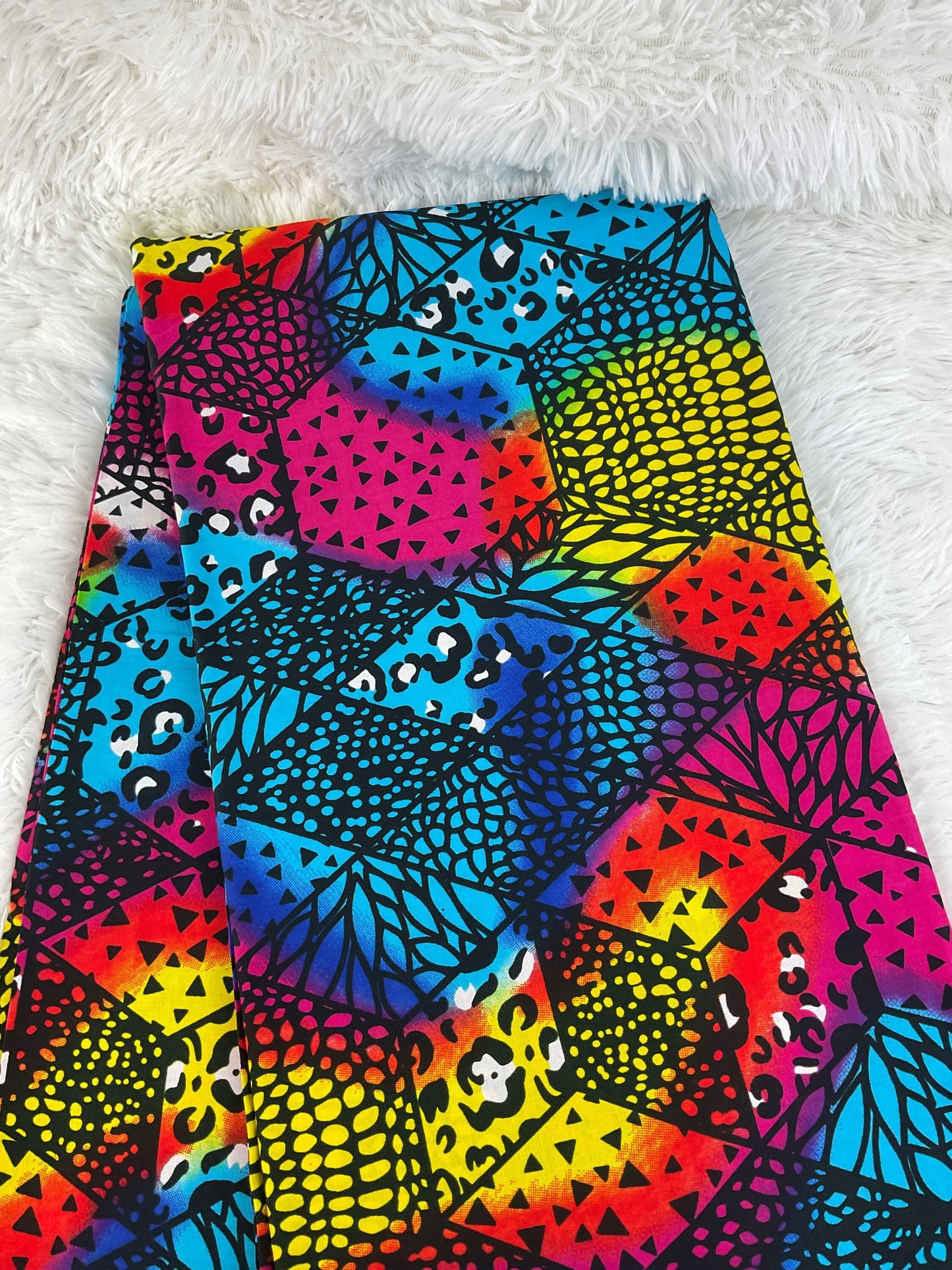 African Fabric/African prints/ Ankara fabric/ Wax print/ African fabric for decor/ African fabric for crafts/AfricanFG3D