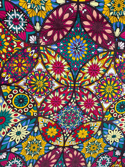 African Fabric/African clothing / Ankara fabric/ African fabric per yard/ African fabric 6 Yards /African headwrap/FG01