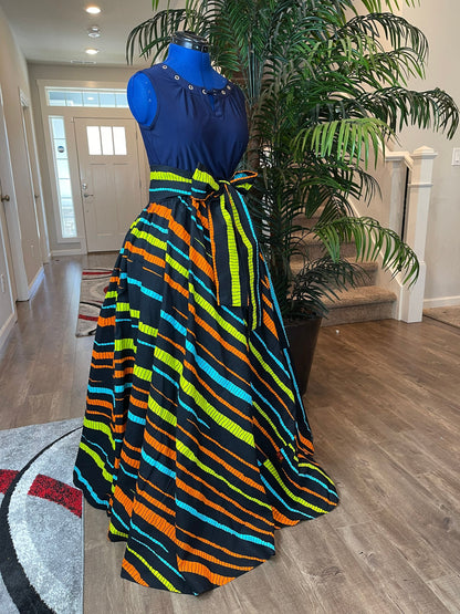 African Skirt/Ankara Skirt/African Clothing/CT6