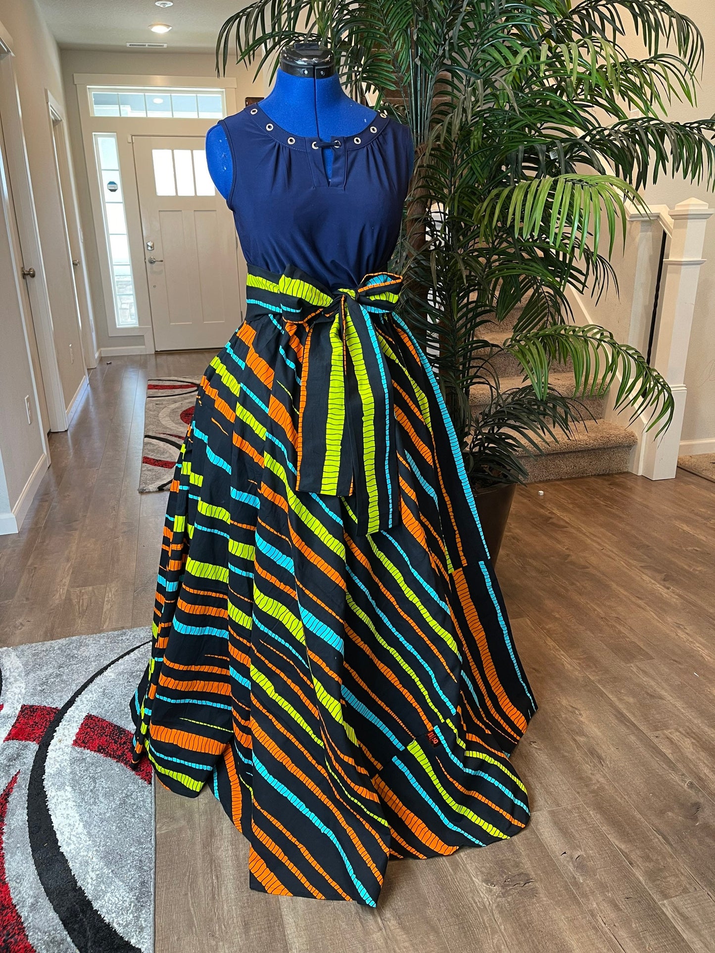 African Skirt/Ankara Skirt/African Clothing/CT6