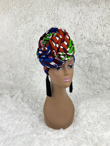 African Headwrap/Head Band/Headwrap/African Clothing/Head Piece/Head Scarf/Head Dress/Head Wraps For Women.