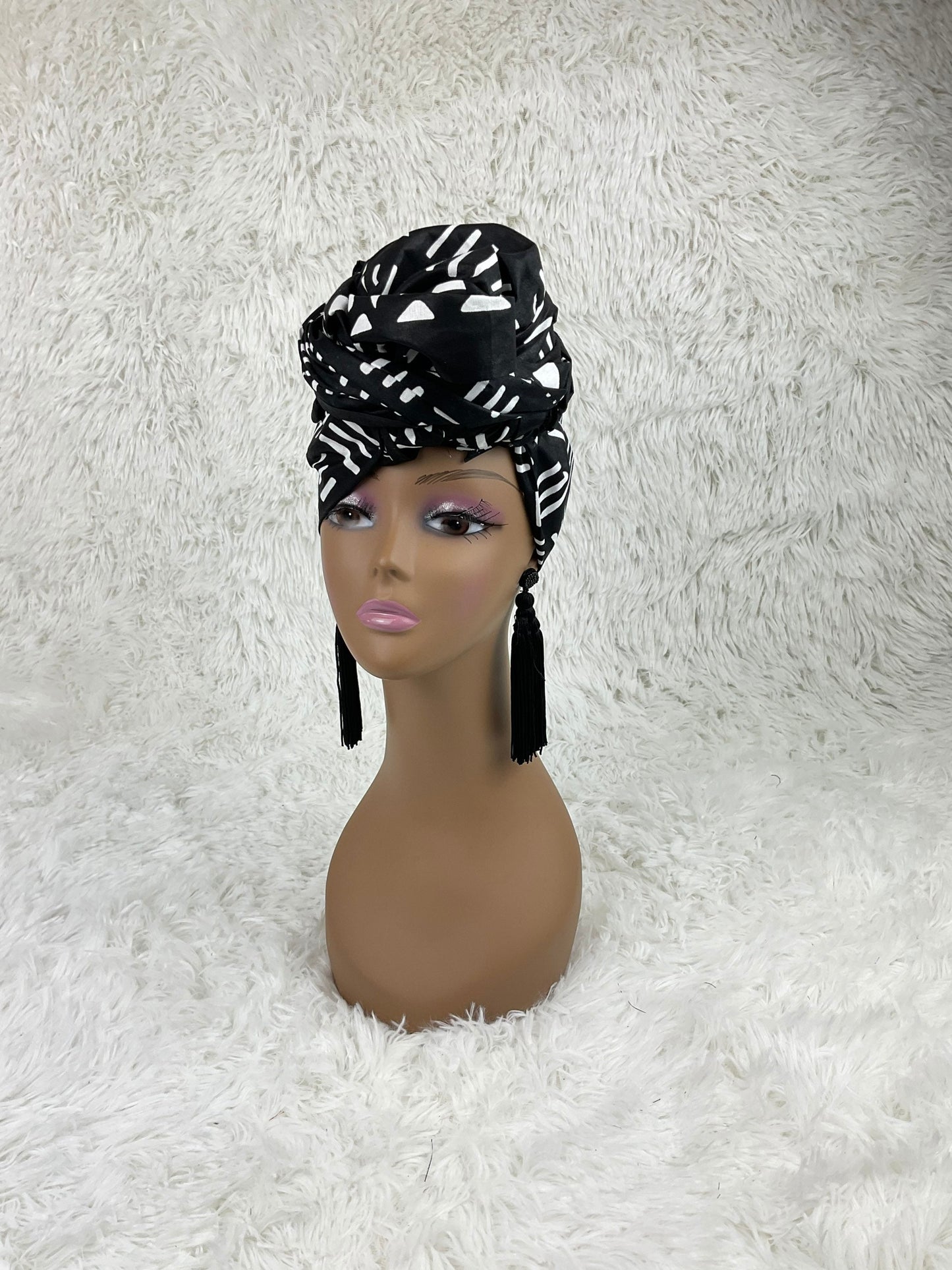 Ankara headwrap/African headwrap/African fabric/ African clothing/African scarf/ African headband/ turbans/ Hairpiece / head