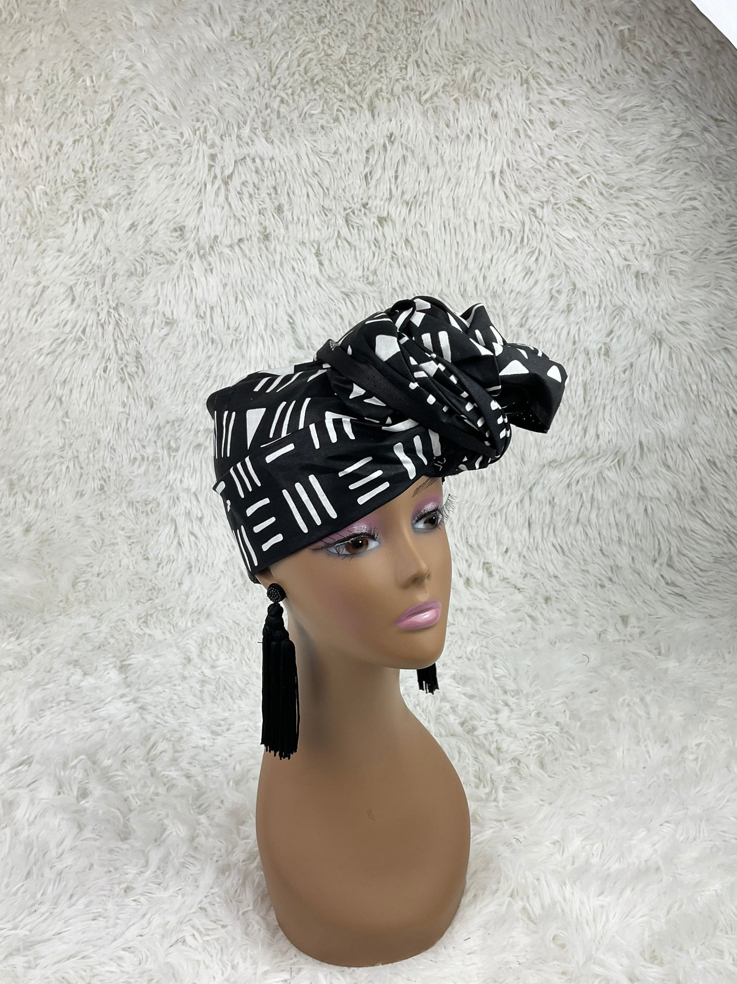 Ankara headwrap/African headwrap/African fabric/ African clothing/African scarf/ African headband/ turbans/ Hairpiece / head