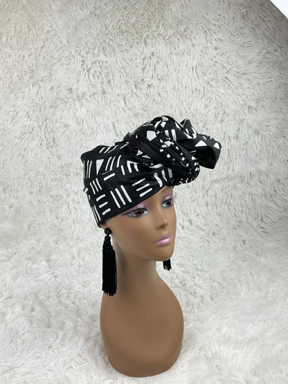 Ankara headwrap/African headwrap/African fabric/ African clothing/African scarf/ African headband/ turbans/ Hairpiece / head