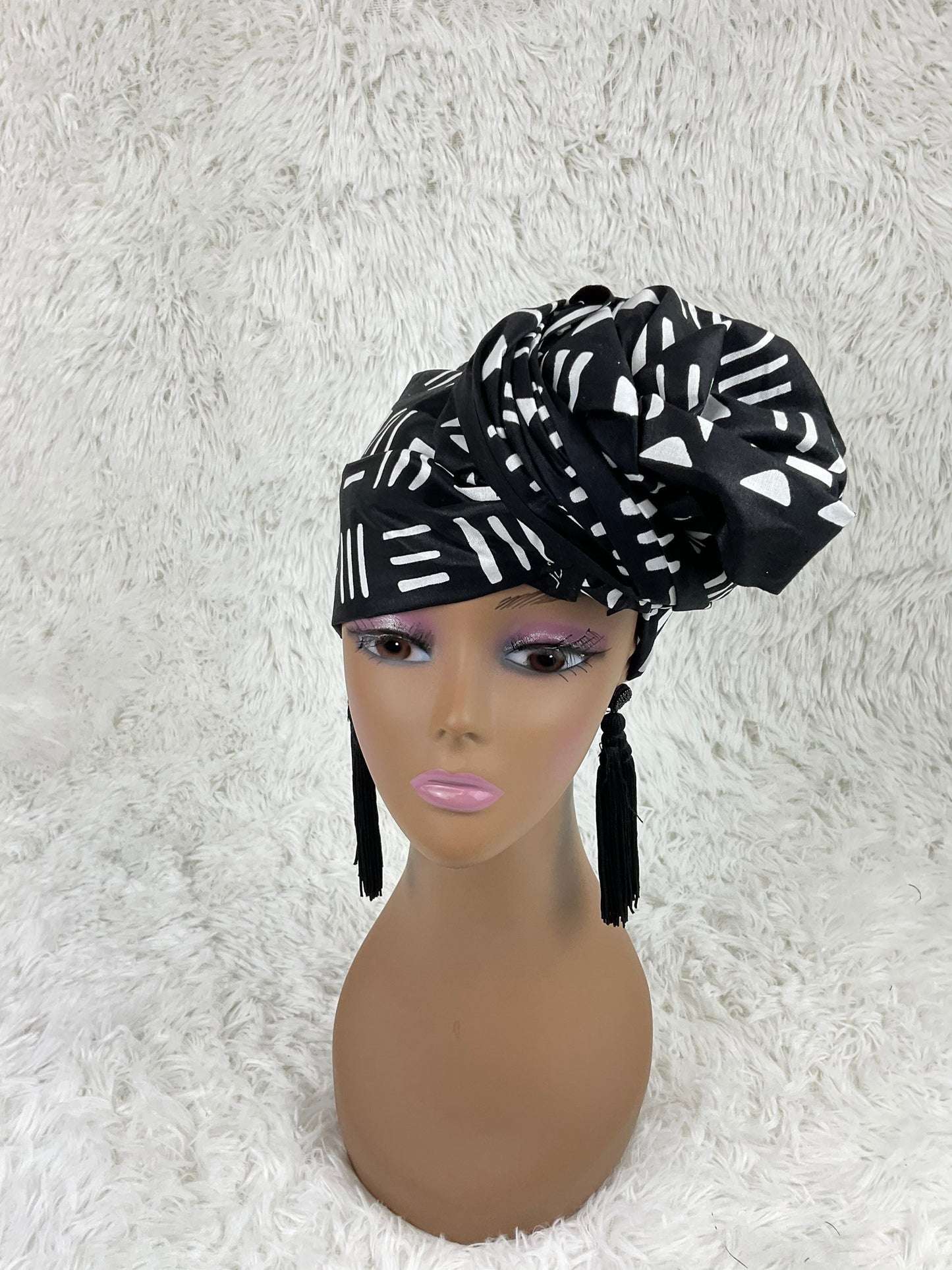Ankara headwrap/African headwrap/African fabric/ African clothing/African scarf/ African headband/ turbans/ Hairpiece / head