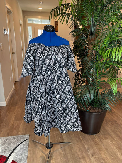 African Dress/Plus Size Dress/African Clothing For Women/Black Dress/Ankara Dress/Black Dress/Dress
