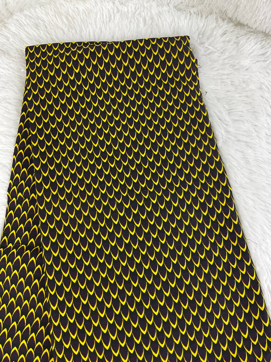 Multicolor African Fabric/African prints/ Ankara fabric/ African fabric by the yard/African fabric/ African fabric 6 yards/FG102