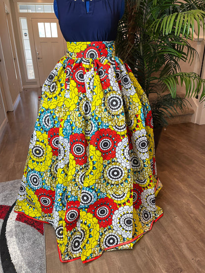 African Skirt/Ankara Skirt/African Clothing/VA40