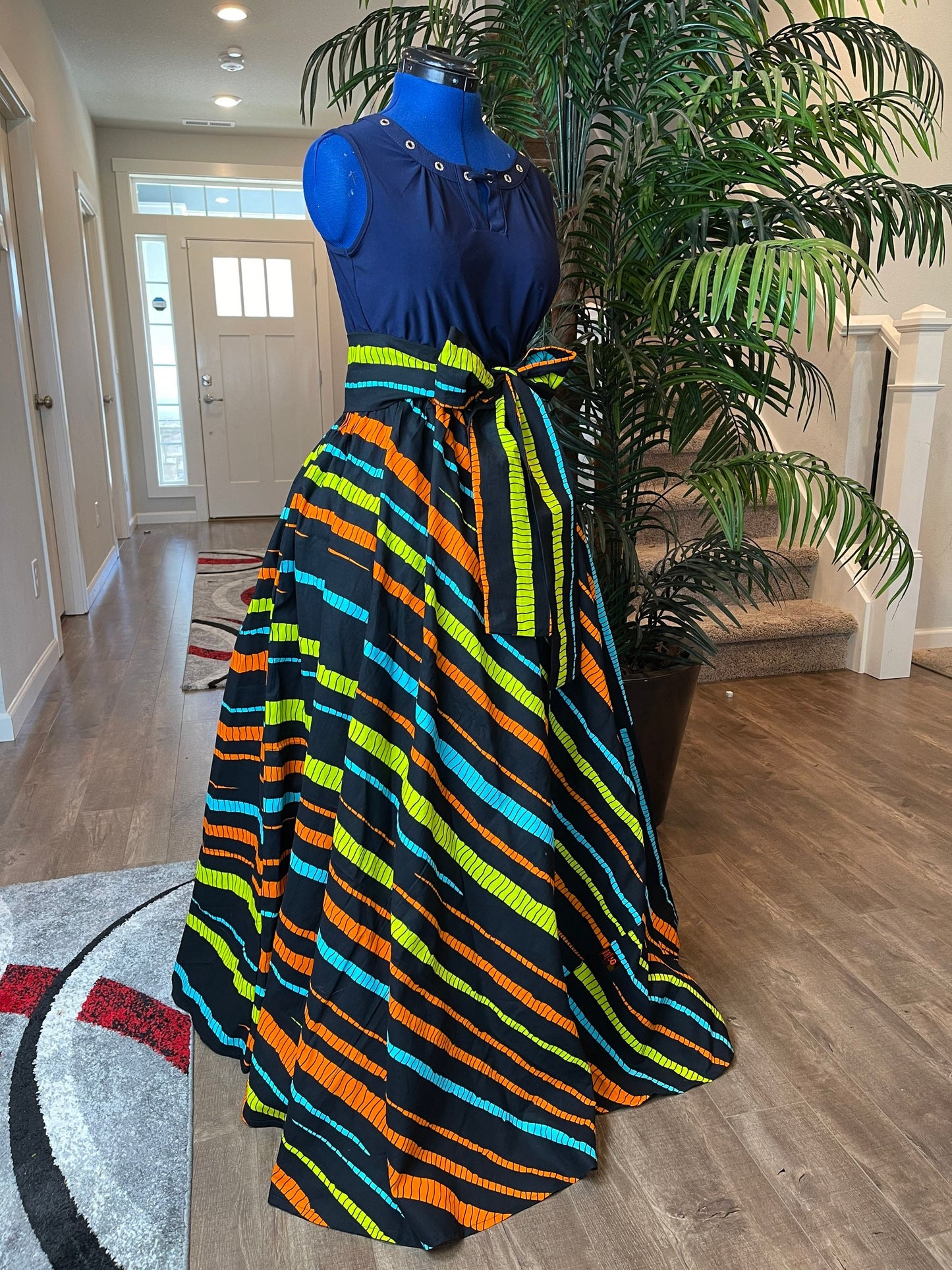 African Skirt/Ankara Skirt/African Clothing/CT6