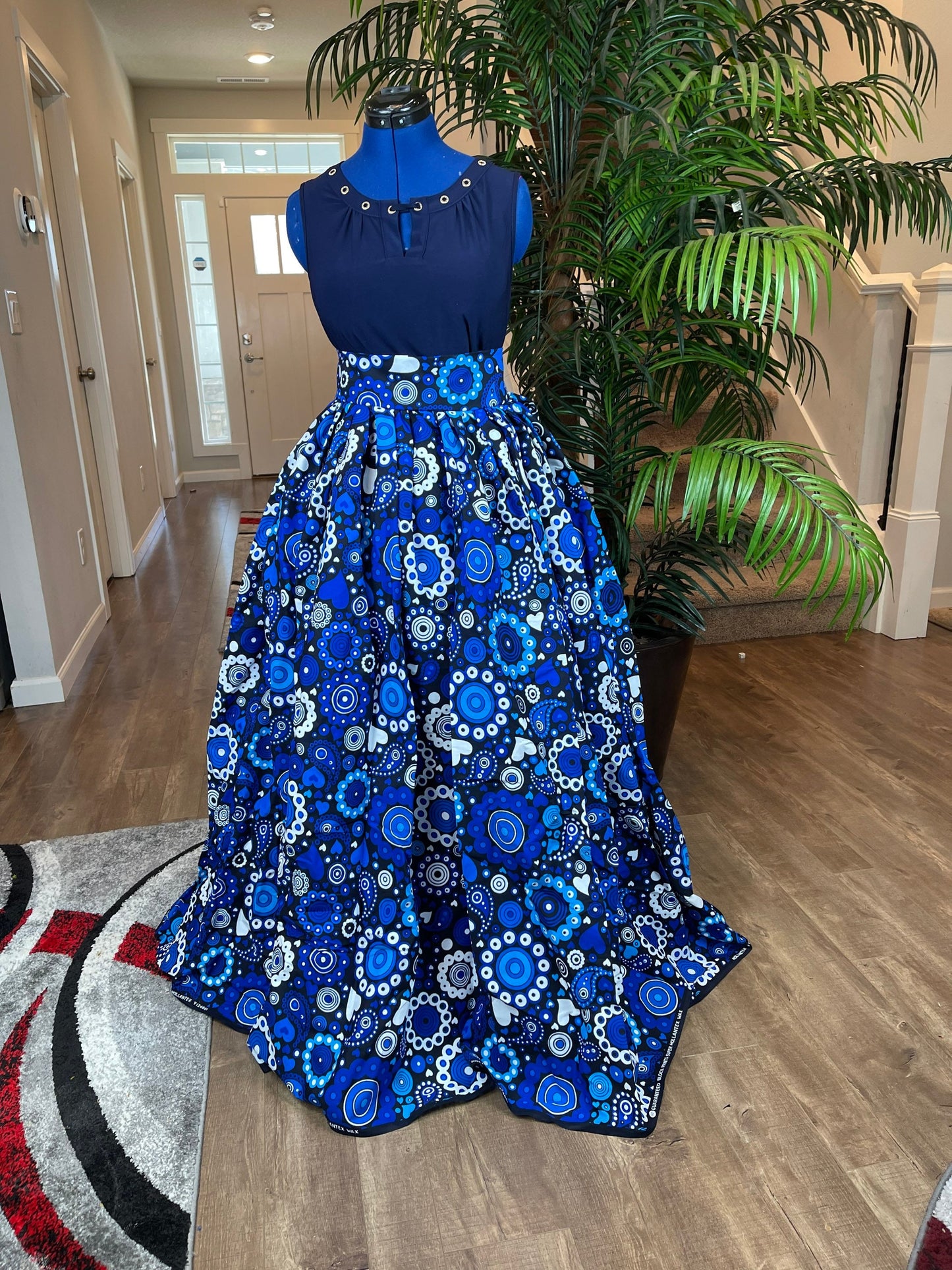 African skirt/African skirt Plus Size/African Skirts wrap/African skirt women/African skirts with Pockets/Ankara skirt/African skirt/TK85