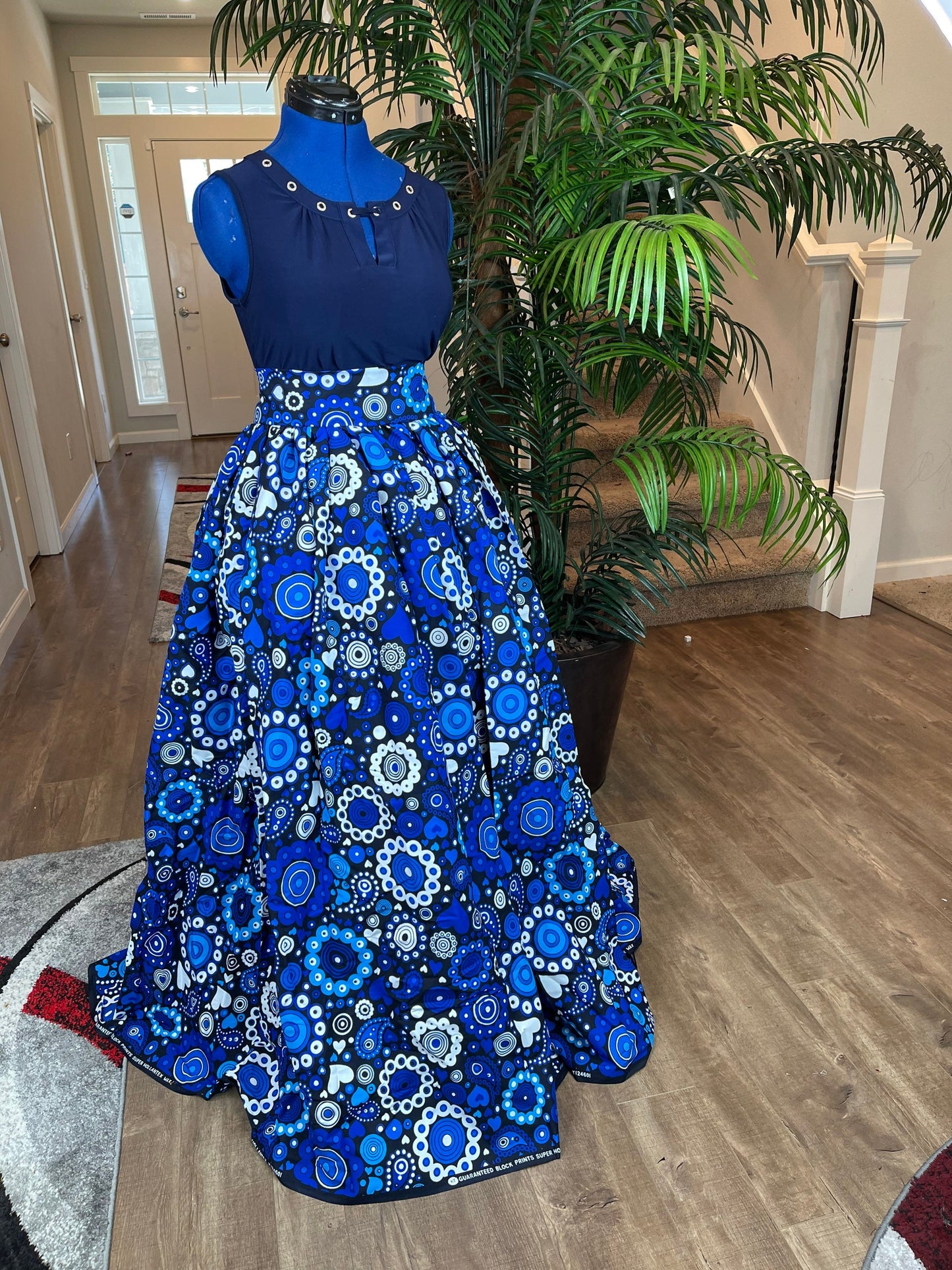 African skirt/African skirt Plus Size/African Skirts wrap/African skirt women/African skirts with Pockets/Ankara skirt/African skirt/TK85