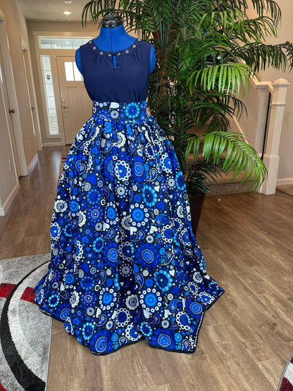African skirt/African skirt Plus Size/African Skirts wrap/African skirt women/African skirts with Pockets/Ankara skirt/African skirt/TK85