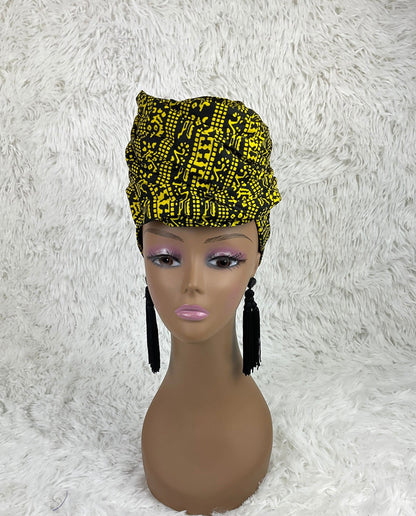 African Headwrap/Head Band/Headwrap/African Clothing/Head Piece/Head Scarf/Head Dress/Head Wraps For Women.