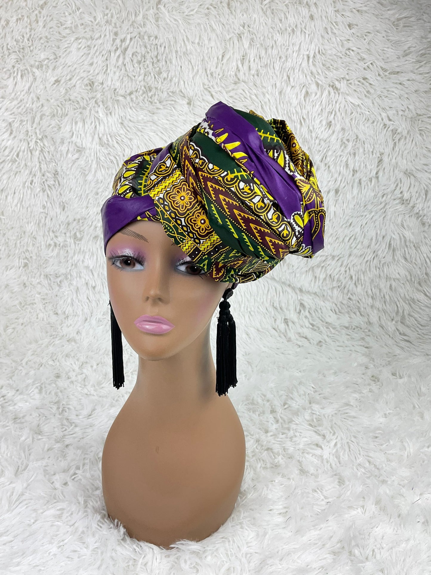 Ankara headwrap/African headwrap/African fabric/ African clothing/African scarf/ African headband/ turbans/ Hairpiece / head