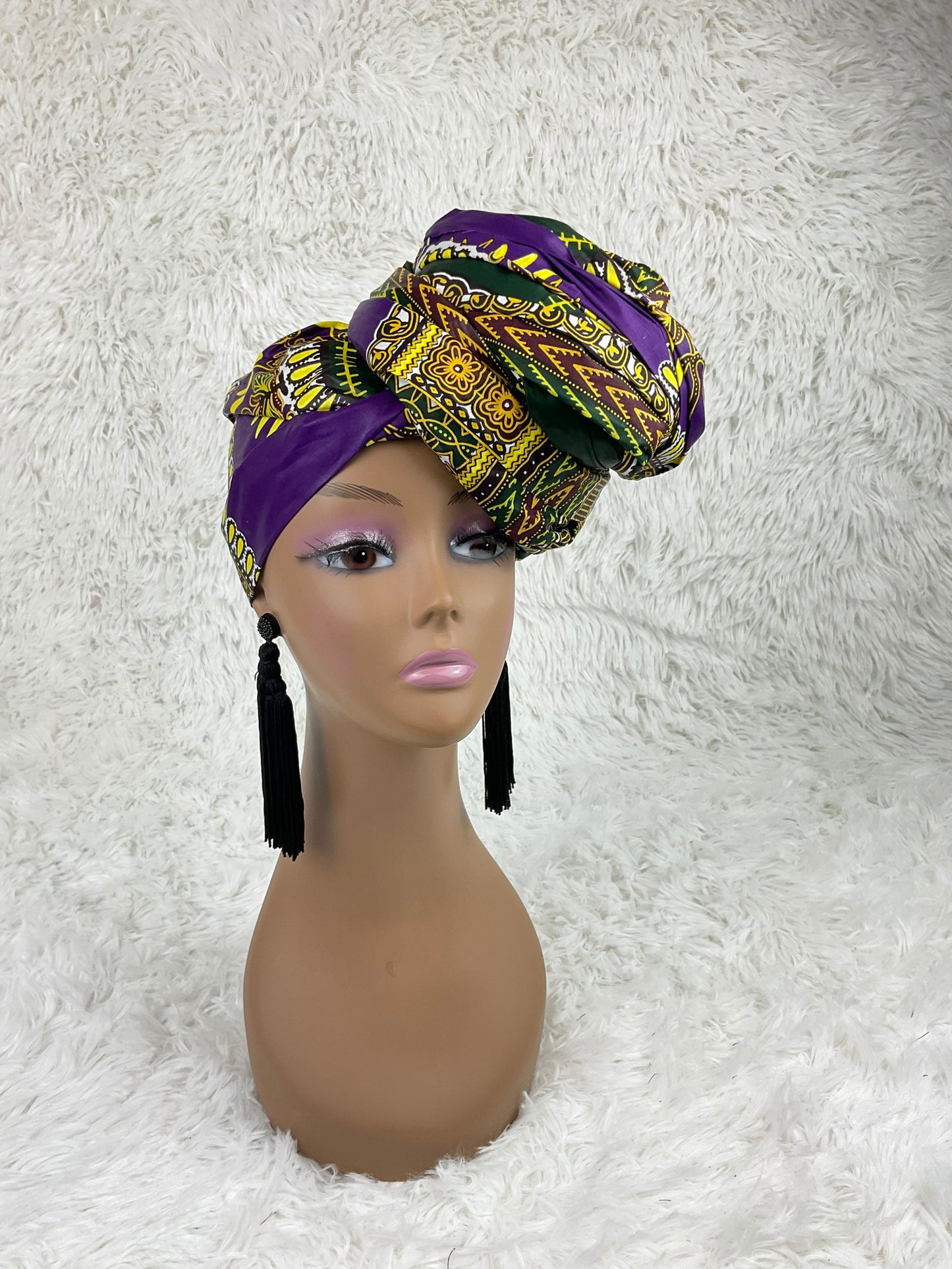 Ankara headwrap/African headwrap/African fabric/ African clothing/African scarf/ African headband/ turbans/ Hairpiece / head