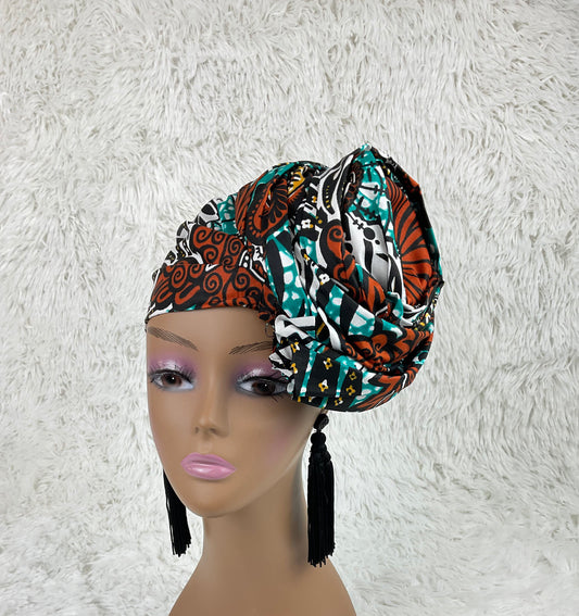 Ankara headwrap/African headwrap/African fabric/ African clothing/African scarf/ African headband/ turbans/ Hairpiece /