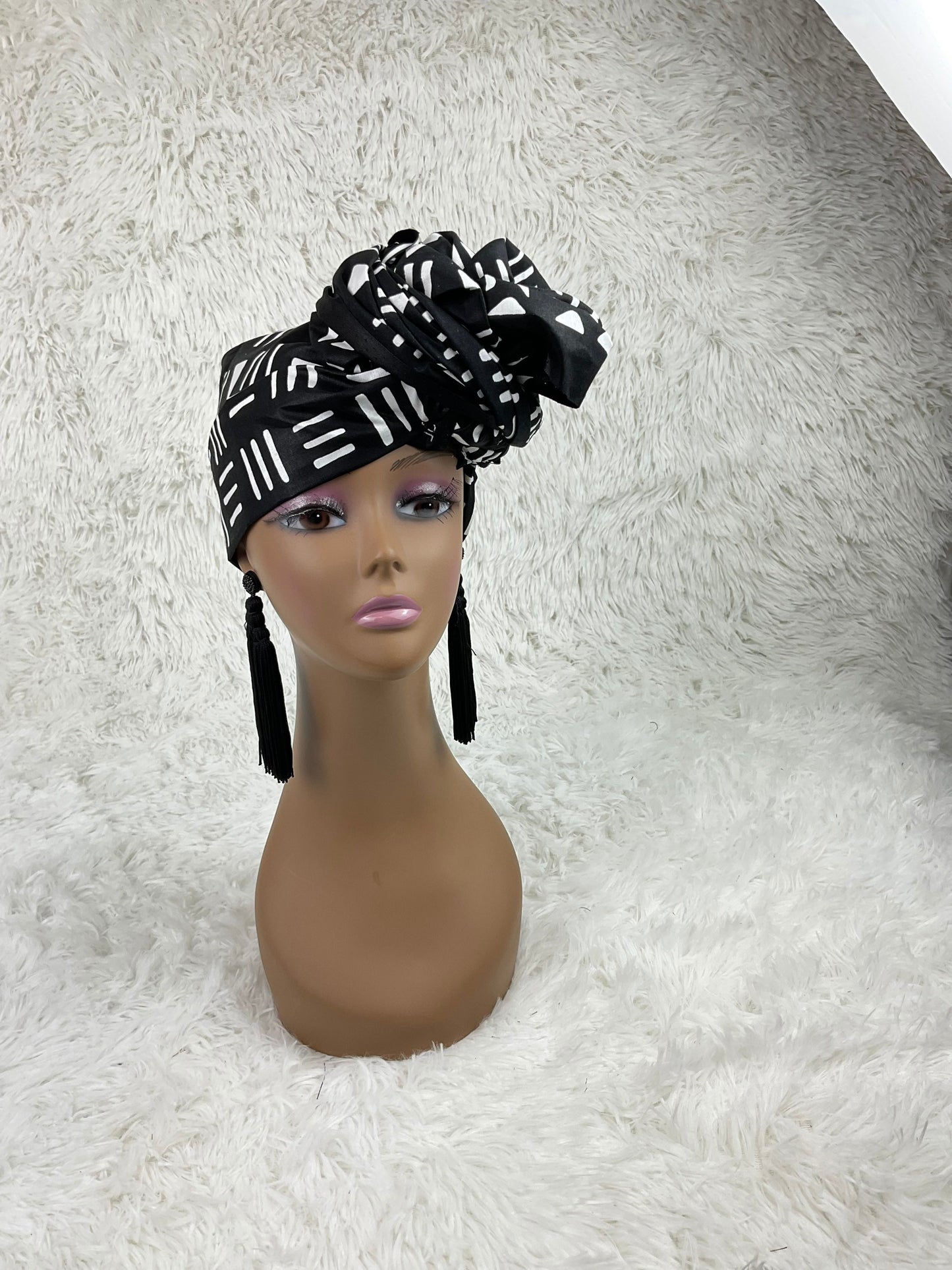 Ankara headwrap/African headwrap/African fabric/ African clothing/African scarf/ African headband/ turbans/ Hairpiece / head