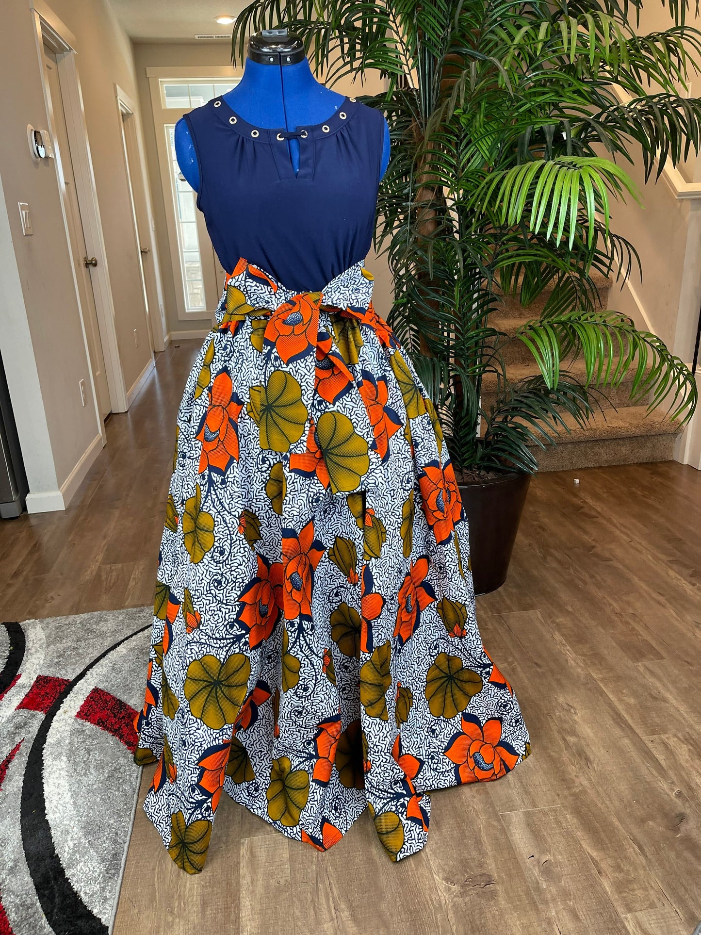African Skirt/African Clothing For Women/African Print SkirtJT5
