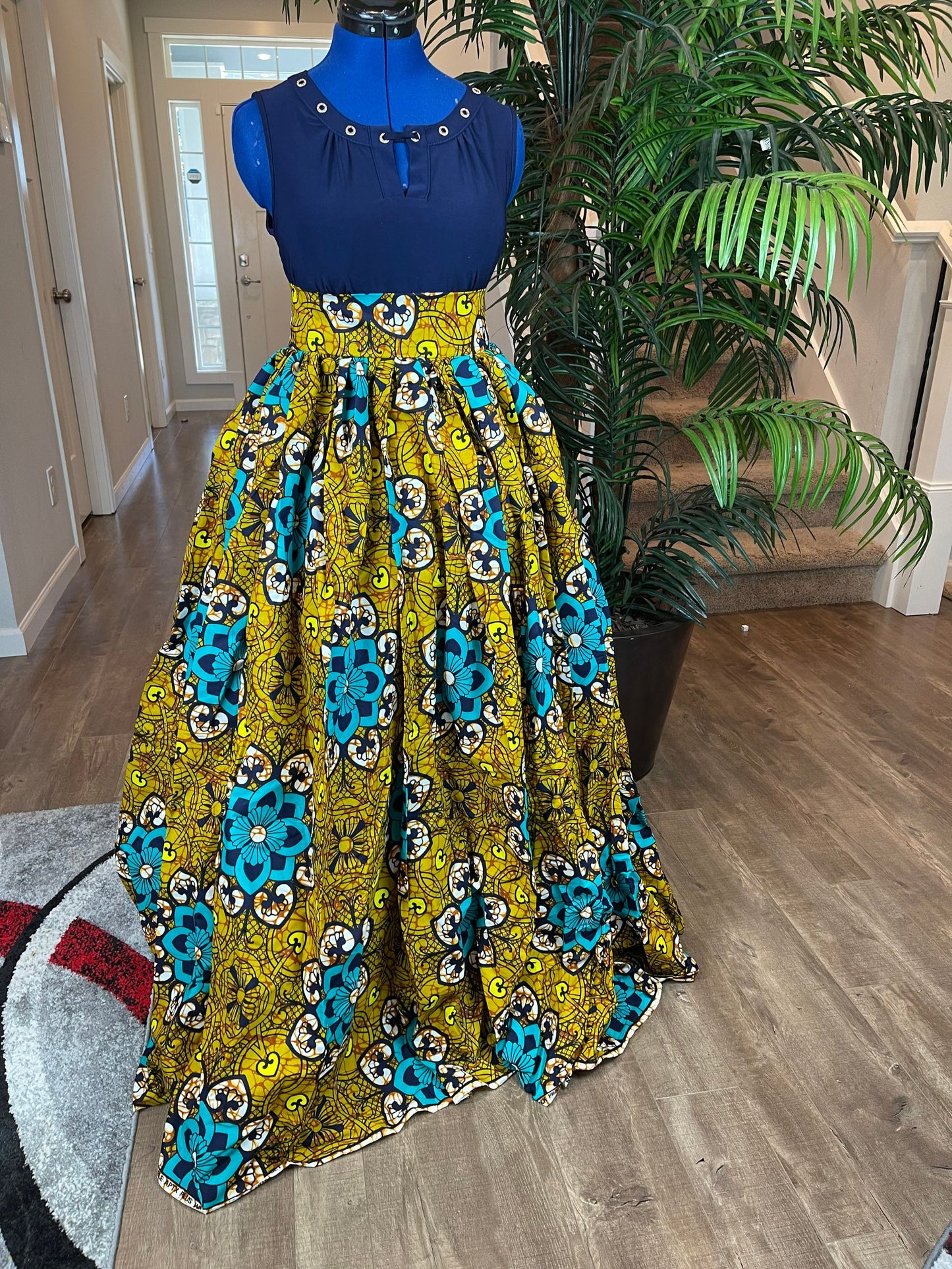 African skirt/Ankara Skirt/African Clothing/VA106
