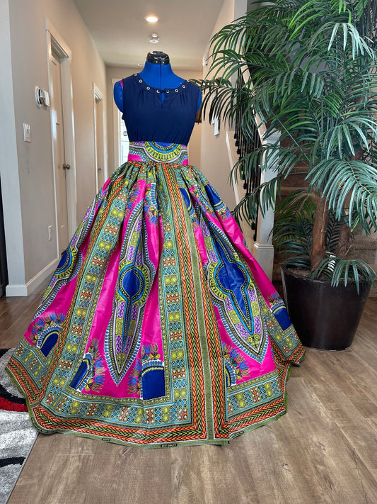 African skirt/Ankara Skirt/African Skirt For Women/PK1