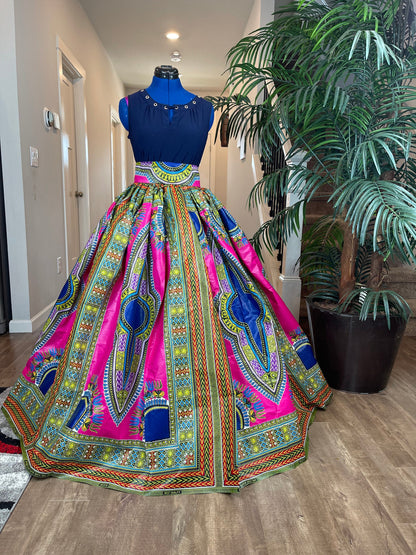 African skirt/Ankara Skirt/African Skirt For Women/PK1